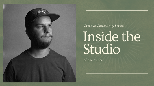 Creative Community Series: Inside The Studio of Zac Miller