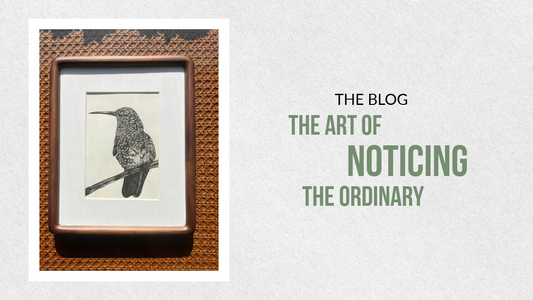 The Art of Noticing the Ordinary