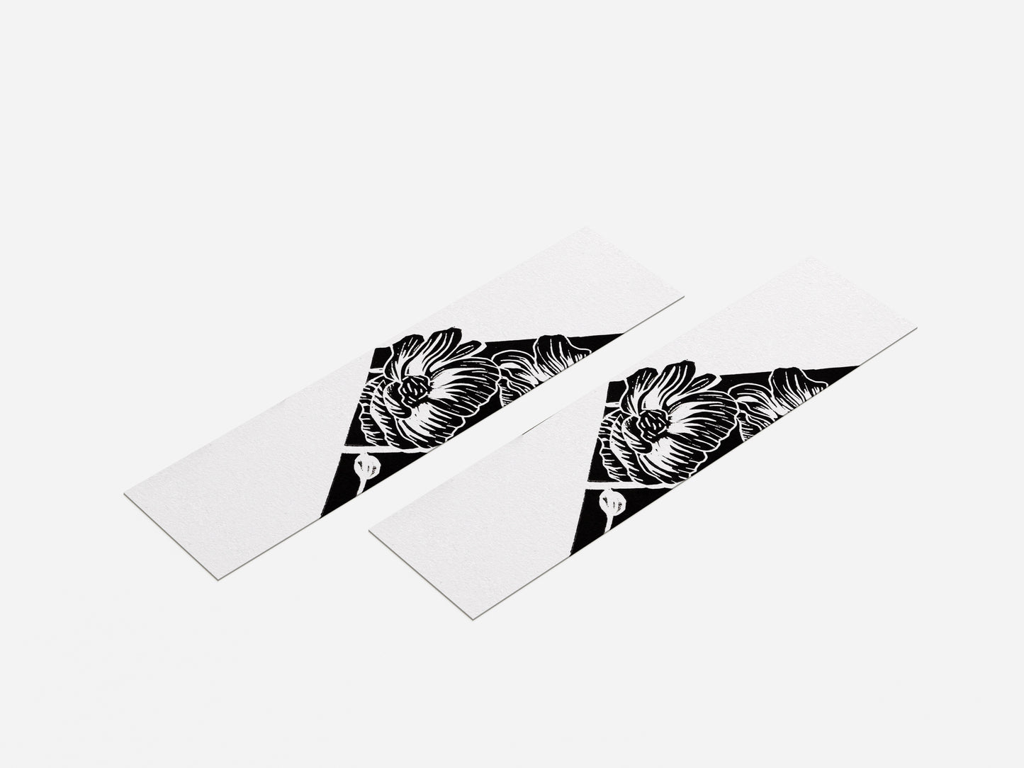 Floral Lino Print Bookmark by Emily Ciecka