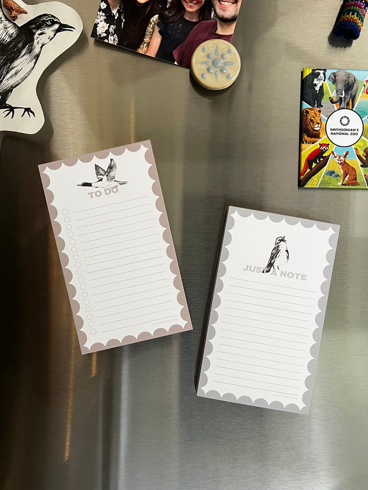 Everyday Notepads | “Just a Note” + “To Do List”