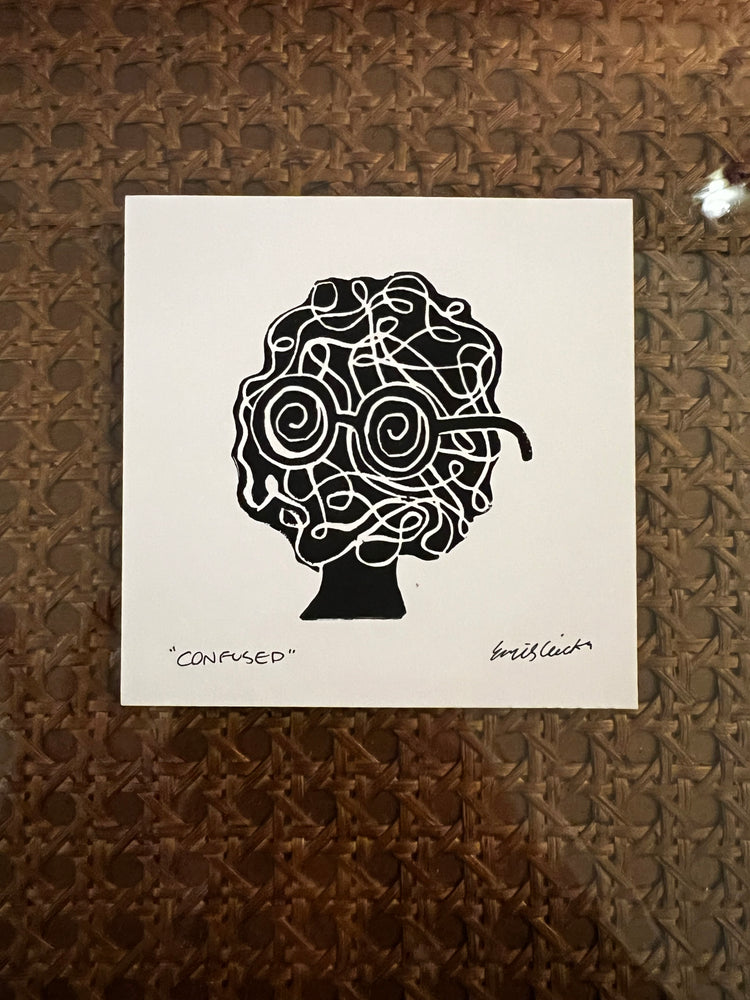 Mini Print | Confused